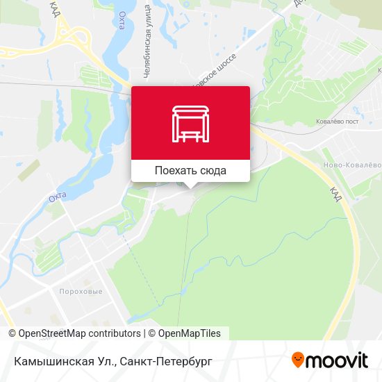 Карта Камышинская Ул.