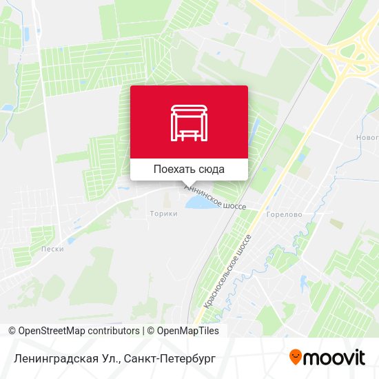 Карта Ленинградская Ул.