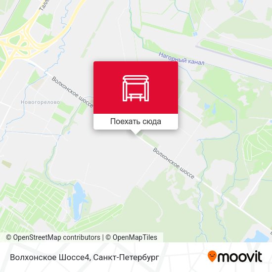 Карта Волхонское Шоссе4