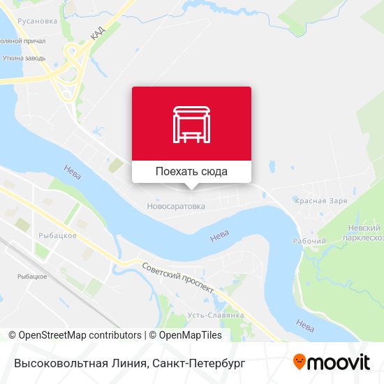Карта Высоковольтная Линия