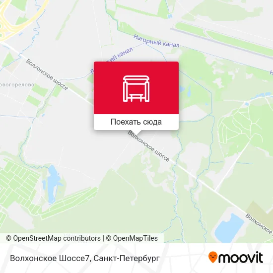 Карта Волхонское Шоссе7