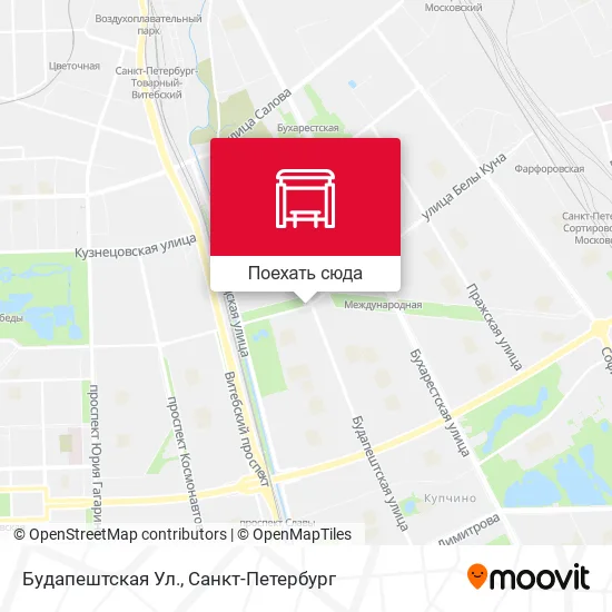 Карта Будапештская Ул.