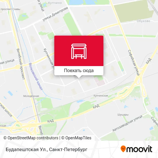 Карта Будапештская Ул.