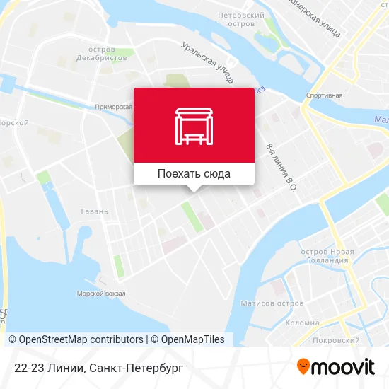 Карта 22-23 Линии