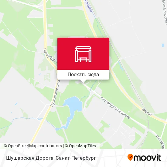 Карта Шушарская Дорога