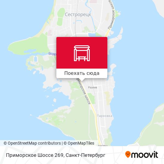 Карта Приморское Шоссе 269