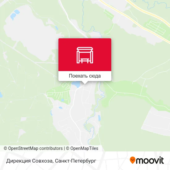 Карта Дирекция Совхоза