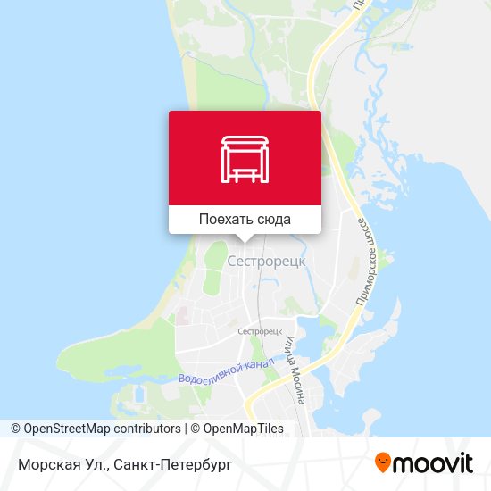 Карта Морская Ул.