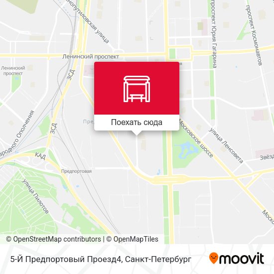Карта 5-Й Предпортовый Проезд4