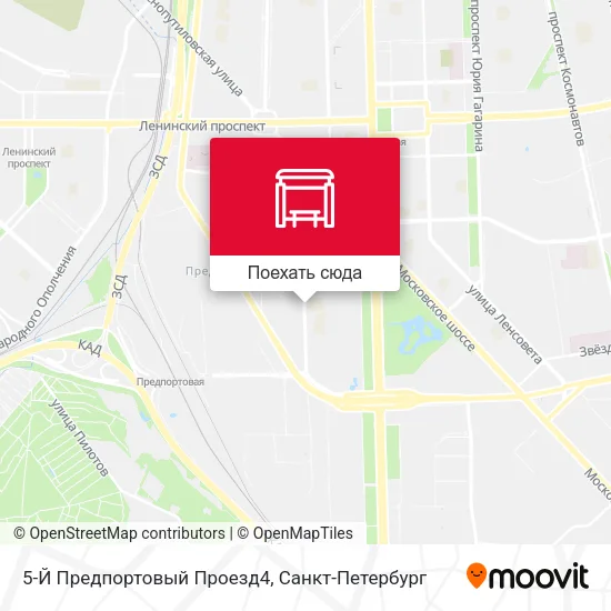 Карта 5-Й Предпортовый Проезд4