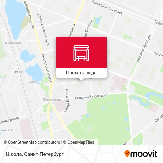 Карта Школа
