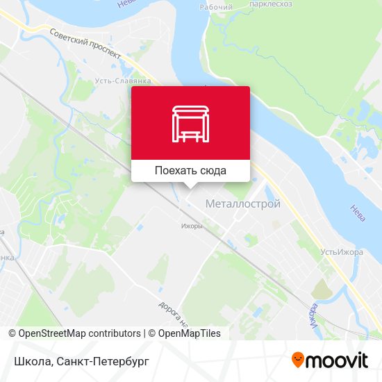 Карта Школа