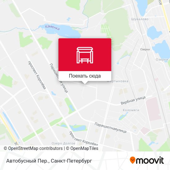 Карта Автобусный Пер.