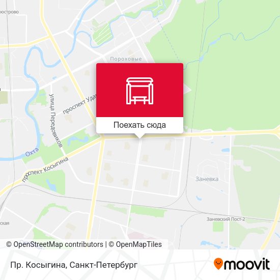 Карта Пр. Косыгина