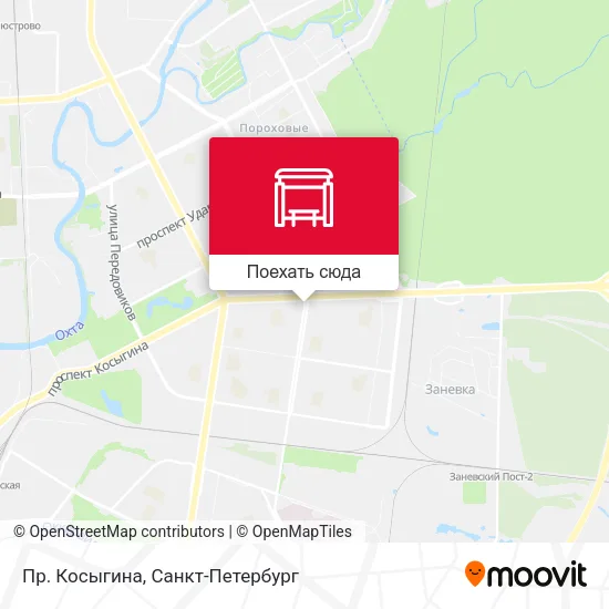 Карта Пр. Косыгина