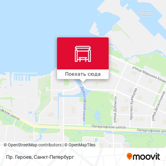 Карта Пр. Героев