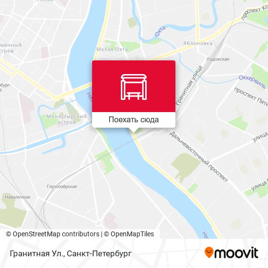 Карта Гранитная Ул.