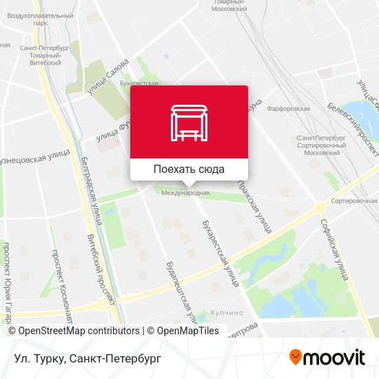 Карта Ул. Турку