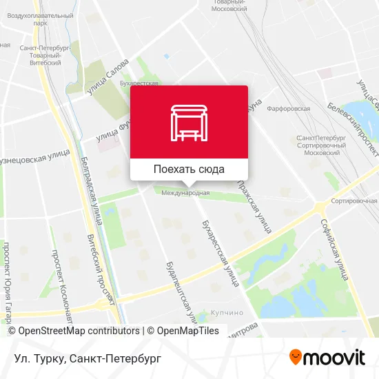 Карта Ул. Турку
