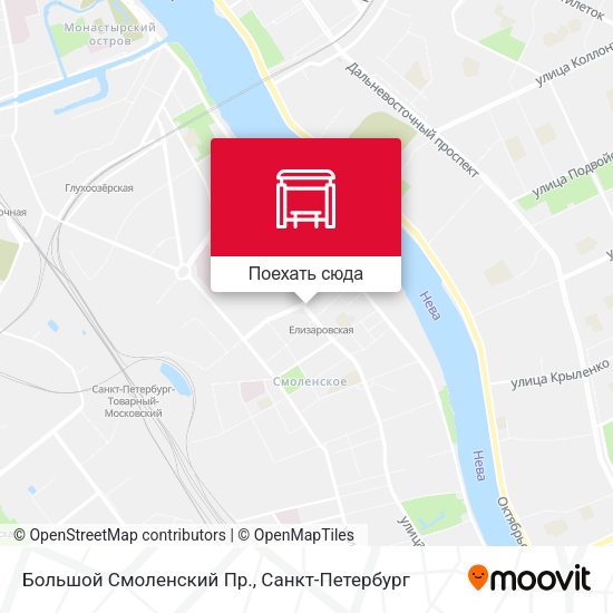 Карта Большой Смоленский Пр.