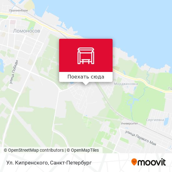 Карта Ул. Кипренского