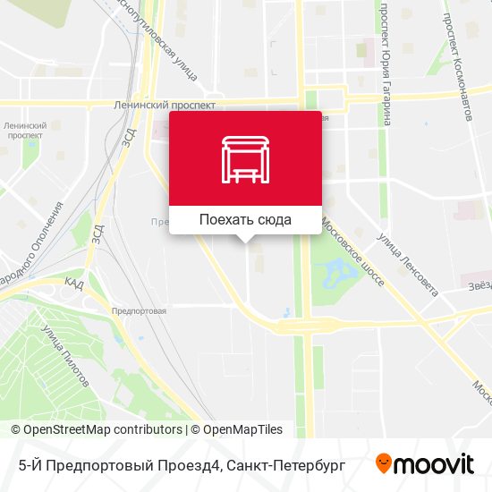 Карта 5-Й Предпортовый Проезд4