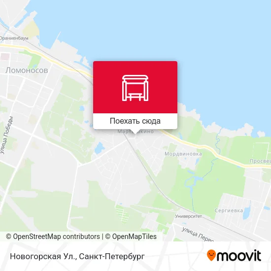 Карта Новогорская Ул.