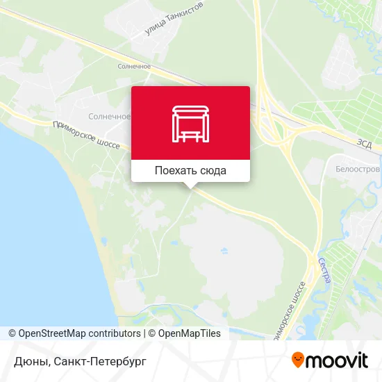 Карта Дюны