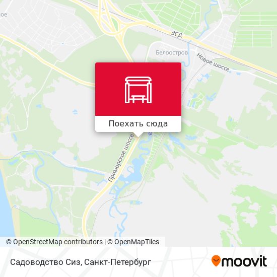 Карта Садоводство Сиз