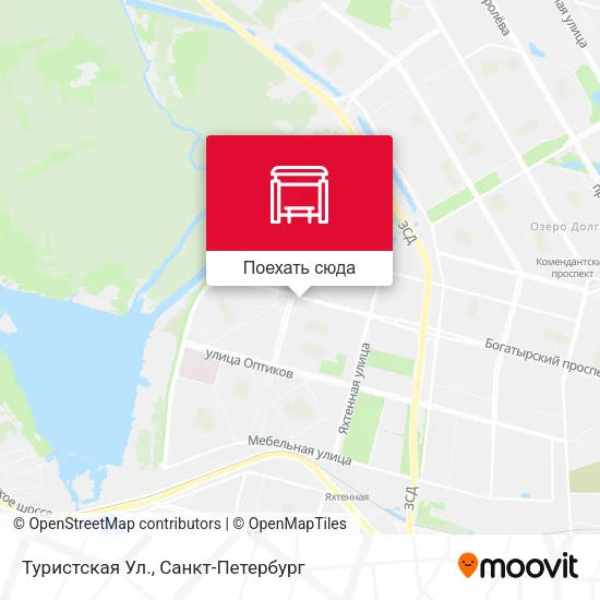 Карта Туристская Ул.