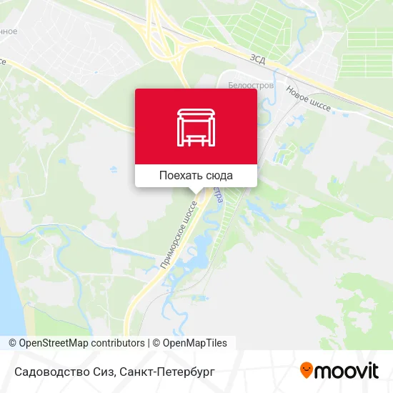 Карта Садоводство Сиз