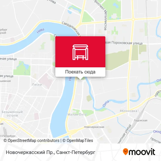 Карта Новочеркасский Пр.
