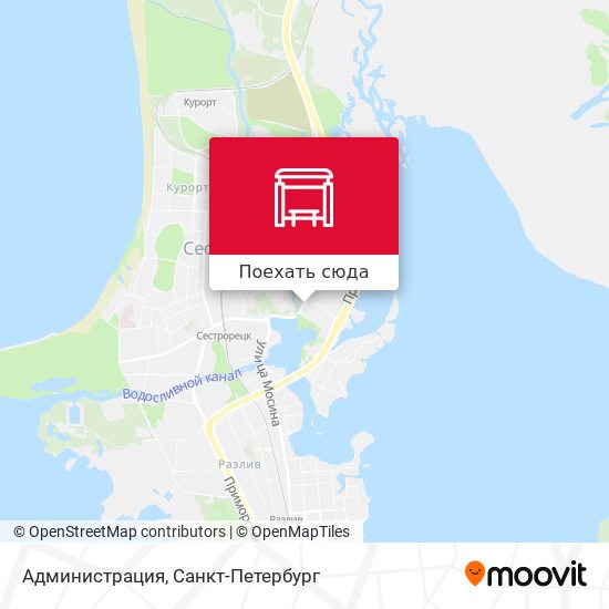 Карта Администрация