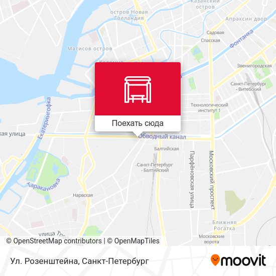 Карта Ул. Розенштейна