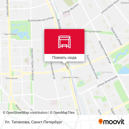 Карта Ул. Типанова