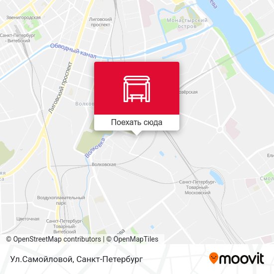 Карта Ул.Самойловой