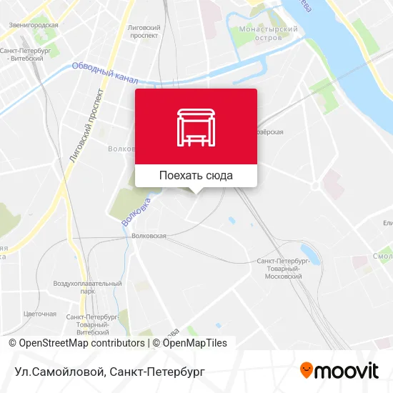 Карта Ул.Самойловой