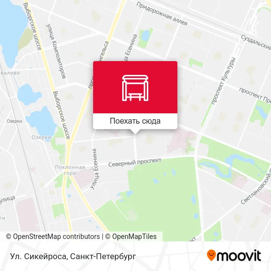Карта Ул. Сикейроса