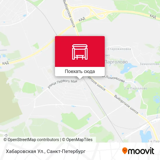 Карта Хабаровская Ул.