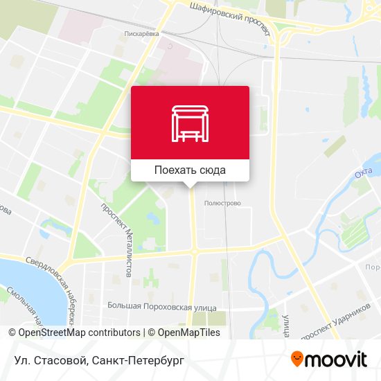 Карта Ул. Стасовой