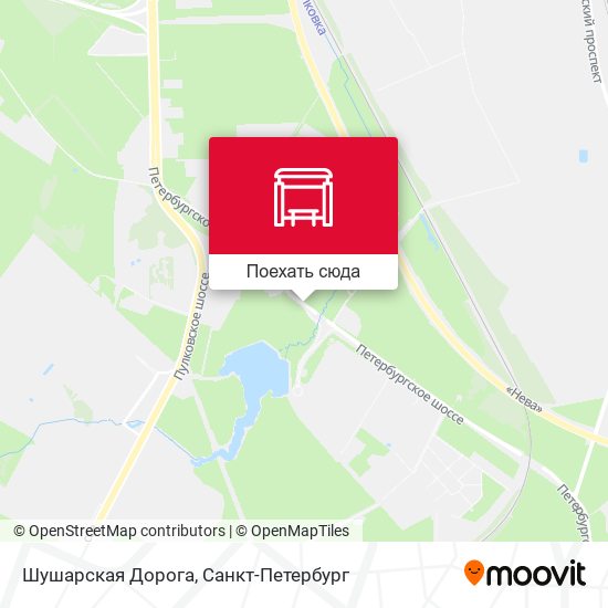 Карта Шушарская Дорога