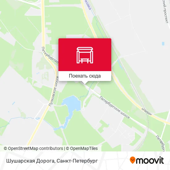 Карта Шушарская Дорога