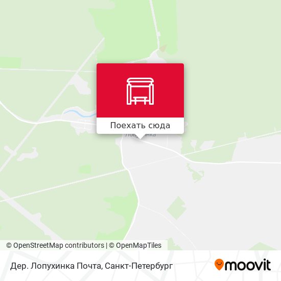 Карта Дер. Лопухинка Почта