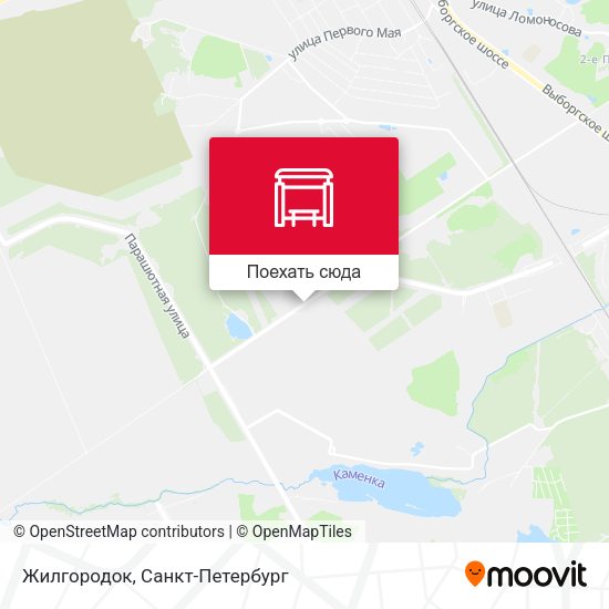 Карта Жилгородок