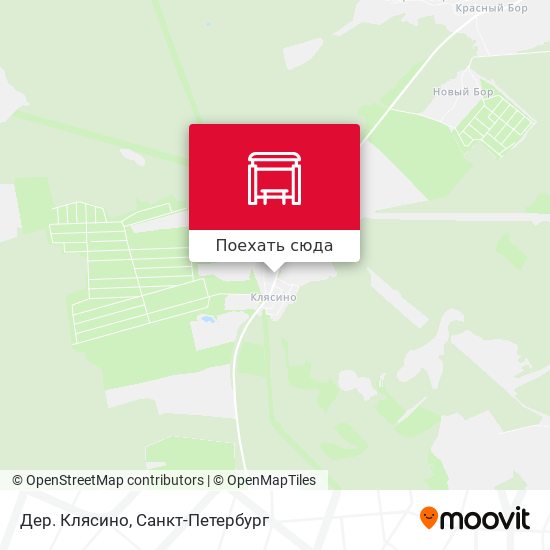 Карта Дер. Клясино