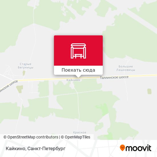 Карта Кайкино