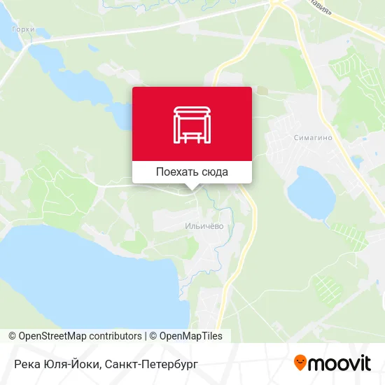 Карта Река Юля-Йоки