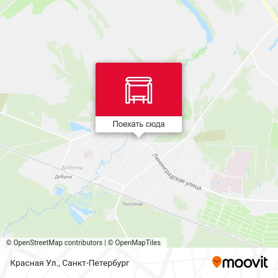 Карта Красная Ул.