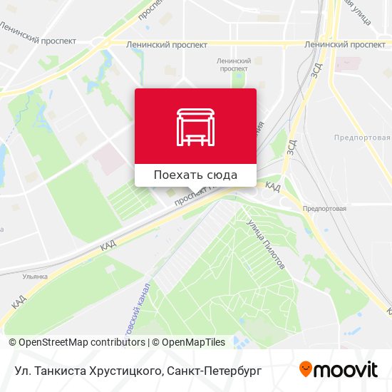 Карта Ул. Танкиста Хрустицкого