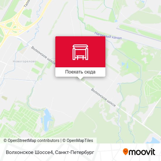 Карта Волхонское Шоссе4
